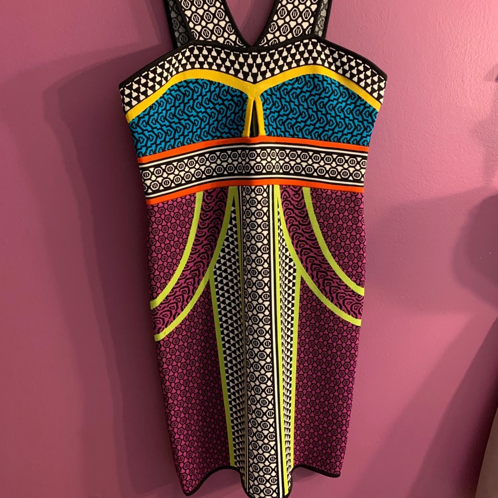 BCBG MaxAzria printed dress!